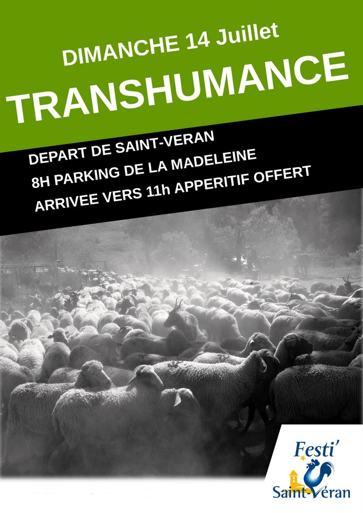 affiche transhumance 1407